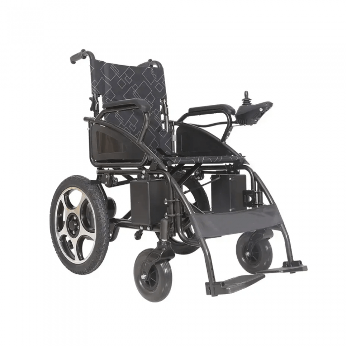 Складна електрична коляска для інвалідів MIRID D-802. Літієва батарея